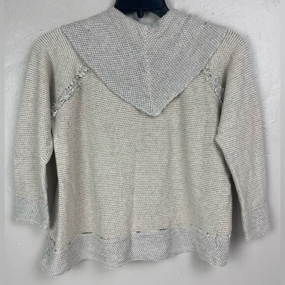 Lucky Brand Beige Tan Cowl Neck Sweater Women's Medium soft variegated - Picture 2 of 13